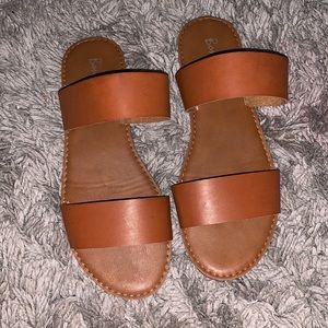 Brown Sandals Used Once